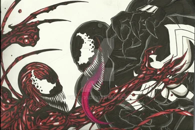 Venom Vs Carnage By DW DeathWisH On DeviantArt