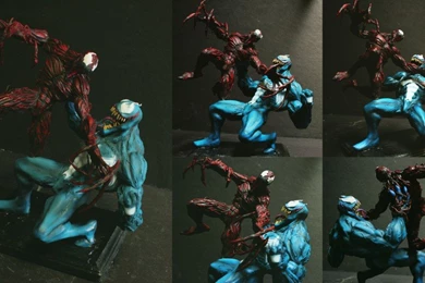 Venom Vs Carnage Close Up By FritoFrito On DeviantArt