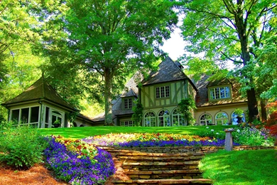 SPRING COUNTRYSIDE WALLPAPER   (