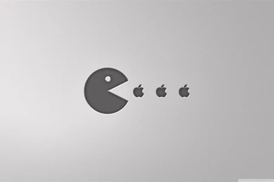 Pacman Apple think Different Apple Mac Desktop Wallpapers ...