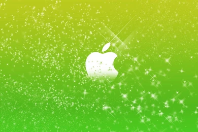 1280x800 Green Apple Logo Desktop PC And Mac Wallpapers