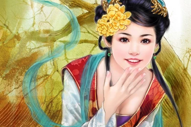 Painting Fantasy Girl Wallpapers