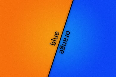 Blue And Orange Wallpapers