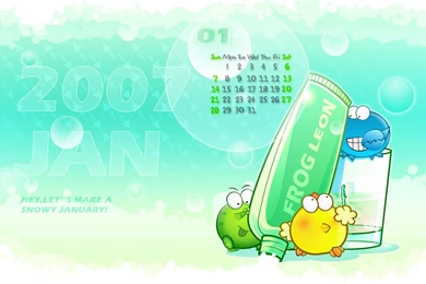 Mung Bean Frog Wallpapers 8178   Cartoon Illustration Wallpapers ...