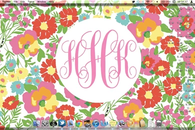 Make Monogram Desktop Wallpapers