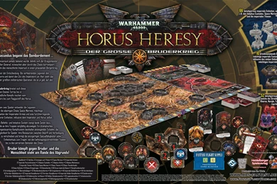 HORUS HERESY Warhammer 40k Board Game Sci fi Wallpapers