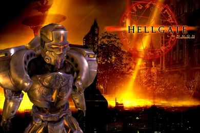 HELLGATE LONDON Fantasy Action Sci fi Poster Warrior Armor ...