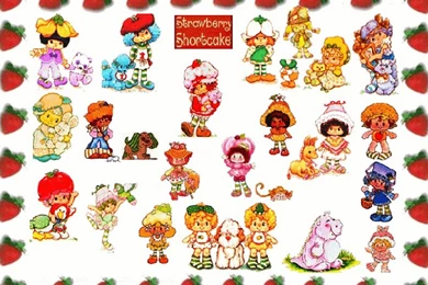 My Free Wallpapers   Cartoons Wallpapers : Strawberry Shortcake