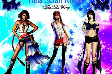 Yuna Serah And Rinoa Wallpapers By MissAdaWong On DeviantArt