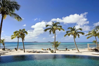 Summer Beach Resort Wallpapers