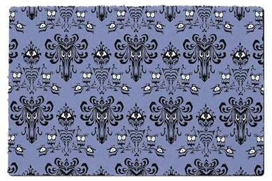 Amazon.com : Haunted Mansion Wallpapers Door Mat   Large Door Mat ...