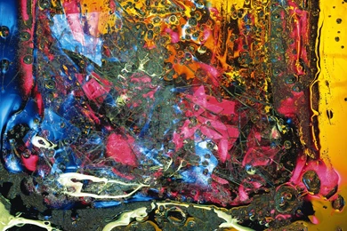 Abstract Shard Art   Glass Shards   Colourful Abstract Art Of ...