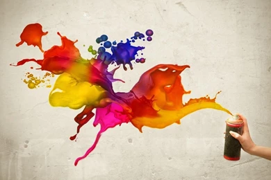 Colourful Spray Abstract HD Wallpapers