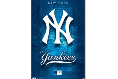 New York Yankees Logo Poster College Dorm Supplies Must Have Dorm ...