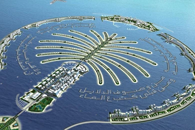 Dubai Palm Island The Palm Jumeirah Islands Palm Trees Wallpapers ...