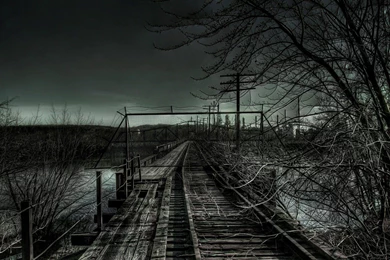 Download Apocalyptic Trainway Wallpapers 1920x1080