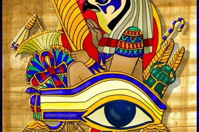 Eye Of Horus Pyramid Symbol