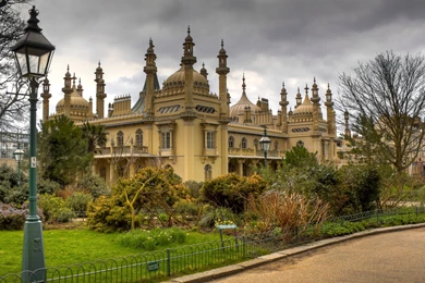 The Brighton Royal Pavillion, Brighton, England, United Kingdom ...
