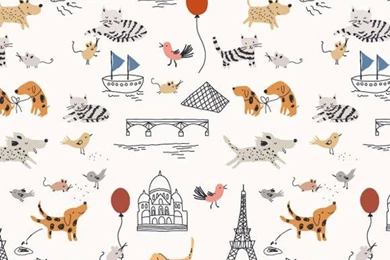 Fanciful Wallpapers By Little Cube: Remodelista
