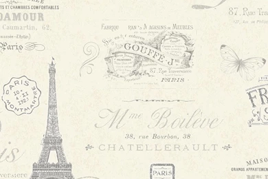 Crown Parisian Wallpapers In White   M1075