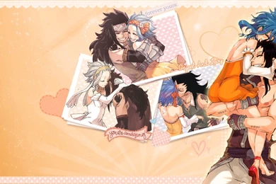 Levy And Gajeel Wallpapers By Hunibi On DeviantArt