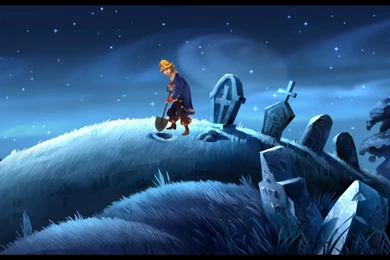 Monkey Island Graves Legos Wallpapers