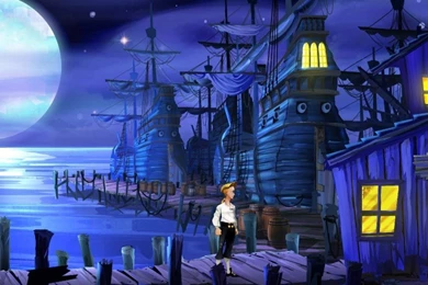 Tales Of Monkey Island, Pier   Wallpapers – Yoyowall.com