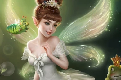 Desktop Backgrounds Fairies Hd Desktop Backgrounds 3D Fairy Cute ...