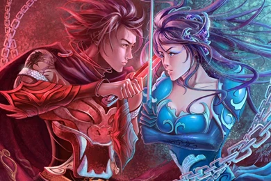 FANTASY COUPLE WALLPAPER   (
