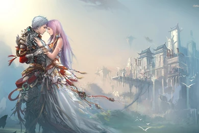 Prince And The Princess, Castle, Couple, Love, Fantasy, 1920x1200 ...