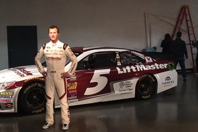 Check Out Kasey Kahne's Brand new No. 5 LiftMaster Chevy