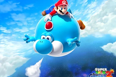 Super Mario Galaxy Flyin Yoshi Wallpapers 1024×768   Super Mario ...