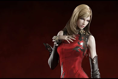 Wallpaper: AION, Video Game, Fantasy Girl, Pretty, Blonde, Red ...