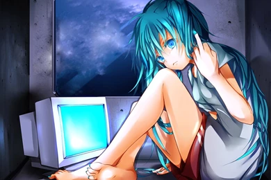 Hatsune Miku Vocaloid Anime Girl Music Megurine Luka Video Game ...