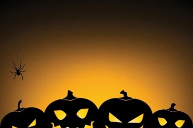 Wallpapers Vector Halloween Pumpkins 2015