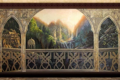 DeviantArt: More Like Rivendell Balcony By Filiusdracul