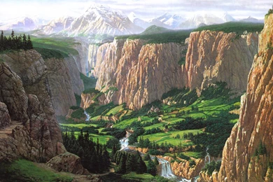 J. R. R. Tolkien, The Lord Of The Rings, Rivendell Wallpapers HD ...