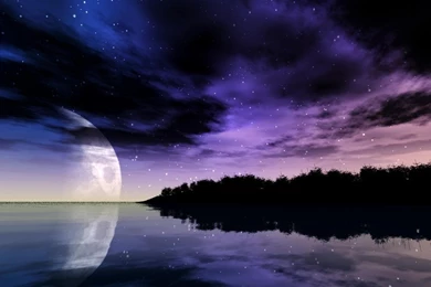 Nature Sky Reflections Space HD Wallpapers Wallpapers   (