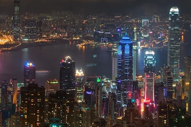 City Skyline iPhone 4s Wallpapers Download