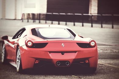 Ferrari 458 Italia Red Back Wallpapers 1920 HD   Download Page ...