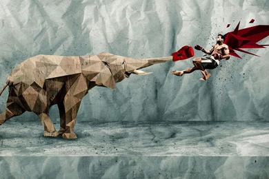 Elephant Punching Man HD Wallpapers