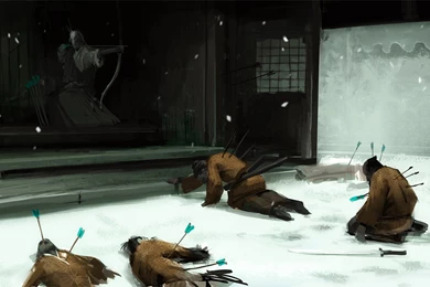 Fantasy Art Artwork Shogun Archery Wallpapers