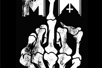 Motionless In White Middle Finger Tank Top ($15.00)