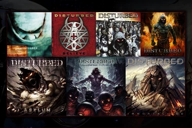 I Just Made This Disturbed Discography Wallpaper, Thought I'd ...