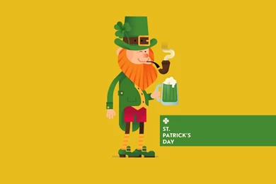 St. Patricks Day Leprechaun HD Desktop Wallpapers : High Definition ...