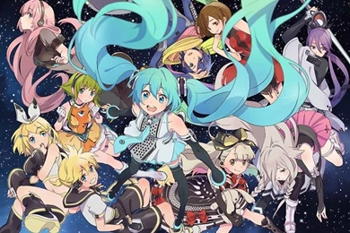 Main Vocaloids   Wallpaper.