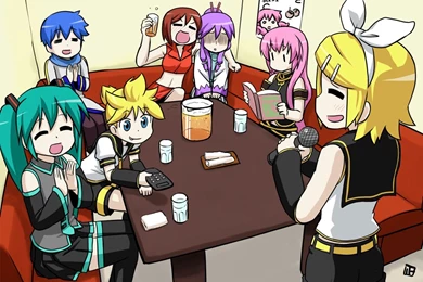 V 1&2   Vocaloids Wallpapers (34486520)   Fanpop