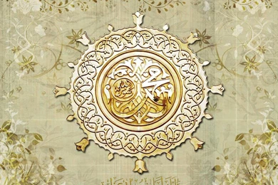 MASJID NABAWI GATE SHEILD WALLPAPER   (