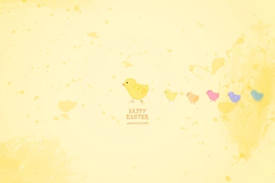 Super Cute Easter Wallpapers Illustration Tutorial