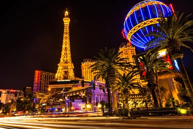 Las Vegas Strip Pictures At Night
